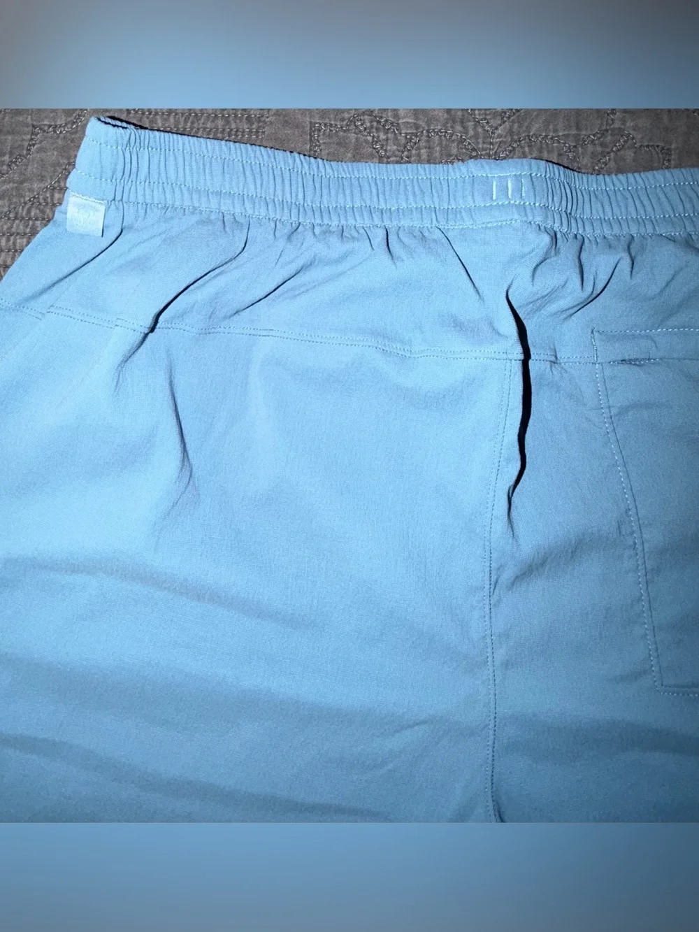 Lululemon Bowline Shorts 8” Woven-Blue Men’s Size-L
